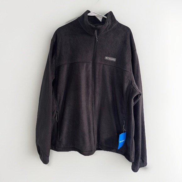 Columbia Men's Steens Mountain Full Zip 2.0 Fleece Size XL Dark Gray NEW - Picture 1 of 6